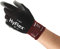 Ansell HyFlex 11-601 Dünne Arbeitshandschuhe, Nylon-Strickhandschuhe mit PU Beschichtung, Leichte Schutzhandschuhe, Präzises Arbeiten und Heimwerken, Mechanikschutz, Schwarz, Größe L (12 Paar)