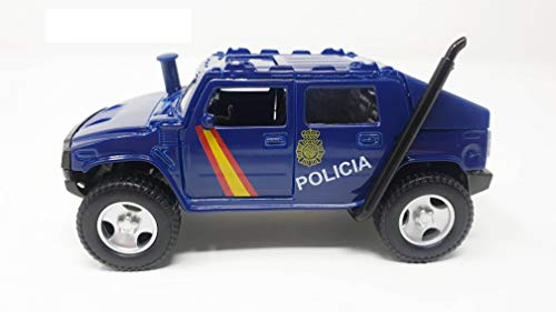 PLAYJOCS Vehículo Policia Nacional GT-8024. Coche metálico, Juguete para niños y coleccionistas.