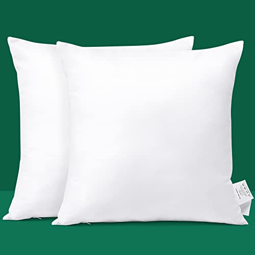 JOTOM Kissenfüllung Sofakissen Formstabil Kissen Dekokissen Zierkissen Kopfkissen Rückenkissen Couchkissen Füllkissen für Wohnzimmer Bett Sofa Outdoor Draußen (50 x 50 cm, 2)