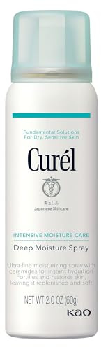 Curél Deep Moisture Spray Mini 60g for Dry, Sensitive Skin