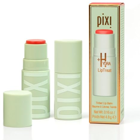Pixi Beauty +Hydra LipTreat | Bálsamo Labial Ultra Hidratante con Color | Tono: Scarlet | Labios Suaves y Hidratados | 0.16 oz/4,8g