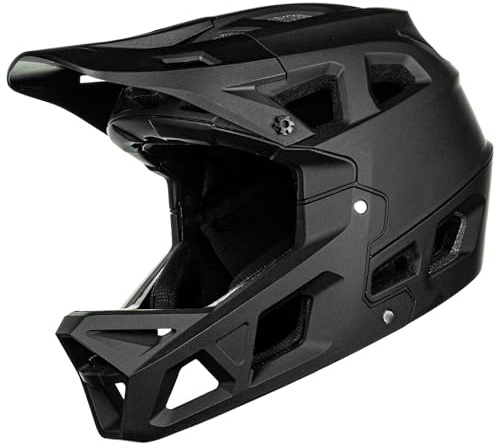 ILM Adult Mountain Bike Helmet Men & Women Full Face Lightweight BMX MTB Helmet ASTM CPSC CE Certified Cycling Helmet Model ZL-B068 (MB, Medium)