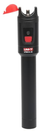 UNI-T UT691A -20 Red Light Pen Fiber Optic Tester 20mW,for Rapid Detection of Fiber Breakage, Bending, Connector Contamination,line Faults, Suitable for arious Interface(FC/SC/ST)
