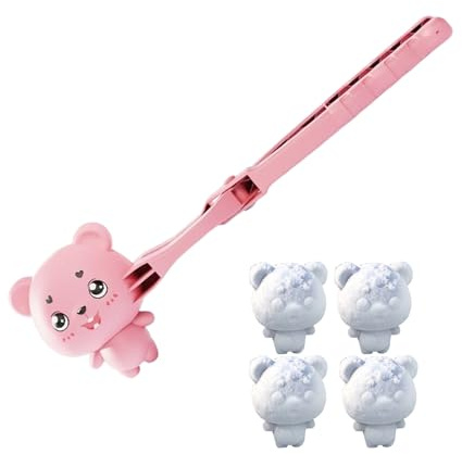 Molde De Muñecos De Nieve Infantil Figuras De Animales En Forma De Dibujos | Creador Para Bolas De Nieve Y Peleas Invernales Para Niños Y Niñas Adolescentes Y Estudantes En Parque PlayA P
