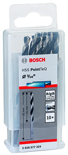 Bosch Professional Twist Drill PointTeQ 3/16