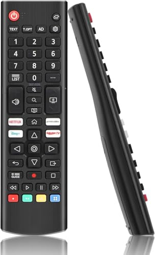 1 télécommande de rechange pour LG Smart TV, AKB76037601, télécommande universelle compatible avec tous les téléviseurs LG LED, OLED, LCD, webOS, 4K, 8K UHD, HDTV, HDR Smart TV