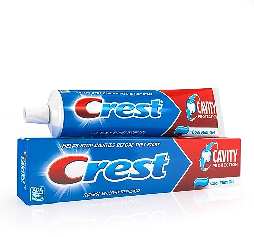 Crest Cavity Protection Cool Mint Flavor Liquid Gel Toothpaste 8.2 Oz (Pack of 6)
