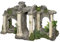 Nobby Aqua Ornaments HADRIANS TOR mit Pflanzen, 27,5 x 13,5 x 15,5 cm, 1 Stück