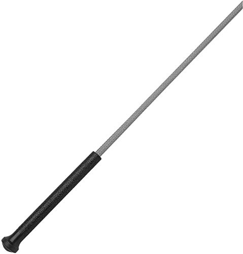 Whip & Go – Fusta de doma, 120 cm, gris