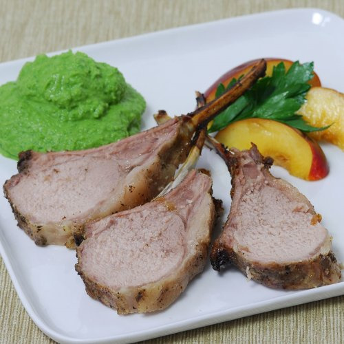 Wild Boar Frenched 10-Rib Racks - 4 racks, 3-4 lbs ea