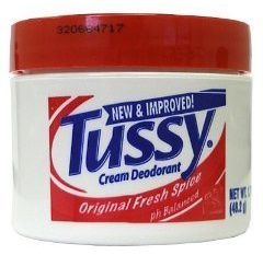 Tussy Deodorant Cream, 1.7 ounces Original 6 Pack by Tussy