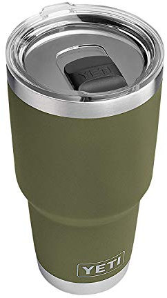 (Olive Green) - YETI Rambler 890ml Stainless Steel Vacuum Insulated Tumbler w/ MagSlider Lid