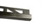 Edelstahlschiene, Q-Fliesenschiene, V2A, 2,5 m lang, 11 mm, gebürstet