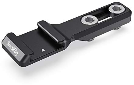 SMALLRIG Cold Shoe Extension Mount Adapter für Mikrofon, EVF und Mehr Kamerazubehör - 2879