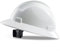 Verstellbarer Baustellen-Sicherheitshelm, V-Typ-Sicherheitshelm, verstellbare harte Hüte, Bauhelm, für Kopfschutz (weiß)