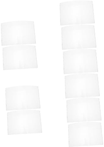 MAGICLULU 10 pcs Glass Replacement Lenses for Sandblasting Hood Lightweight Protective Cover for Dust and Cutting Safety Helmet Lens for Versatile Industrial Use