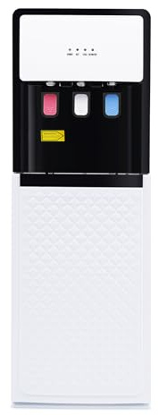 EGBNSY Dispensador De Agua, Dispensador De Agua Fria, Water Dispenser con Luces Indicadoras, Potencia De Calentamiento 500W Y Enfriamiento 75W, Fuente Agua Fria para Oficina, Hogar O Comercio