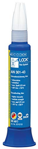 WEICONLOCK AN 301-43 blau 50 ml | Schraubensicherung, NSF- & DVGW-geprüft