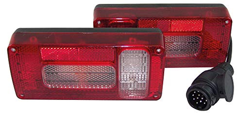 Berger & Schröter 5 Funktions-Beleuchtungs-Satz, 1,5 m, 220x100x55mm, 13-polig, mit Zwischenkabel