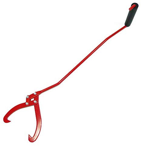 Vorlieferzange Handpackzange 190mm Klauenöffnung. Holzzange Handhebezange Holzgreifer Schleppzange