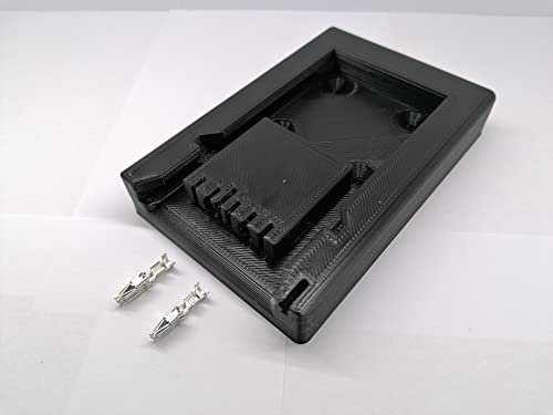 Adapter für Hilti B22 21.6V Akku Akkuadapter Ladeschale Schwarz PLA+