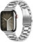 TRUMiRR Remplacement pour Apple Watch Series 9 8 7 45mm/iWatch SE 44mm 42mm Bande de Montre,Bracelet de Remplacement Bracelets de Montre en Acier Inoxydable pour iWatch SE Series 9 8 7 6 5 4 3 2 1