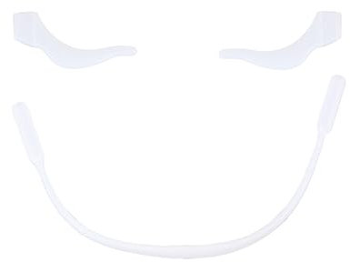 HOMSFOU Seil Schlüsselband Brillenhalter Verpackt Kind Weiß