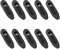 10 Stück Fahrradleitungen Klemme Fahrradösen Fahrräder Bremsschalthebel Eingebettete Drahtdurchgangsklemme Für Fahrradbremsdrahtkabel Innere Eingebettete Fahrradschalthebel Umwerfer