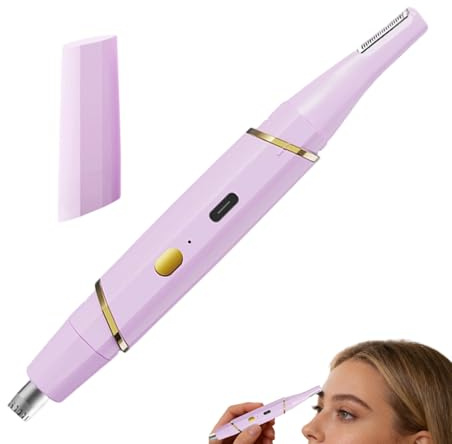 Maquinilla de Cejas Afeitadora Eléctrica con Carga USB