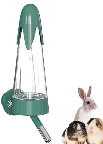 Bottiglia per Animali di Piccola Taglia | Erogatore per Animali Domestici,Bevitore per piccoli animali regolabile in altezza - per porcellini d', criceti, furetti, conigli, cincillà, ricci e gerbilli