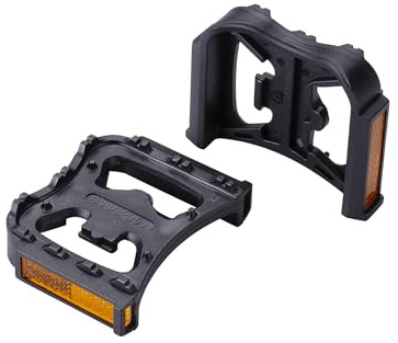 BBB - Plataforma (Par) Pedal Automaticos SPD Feetrest Negras Bpd-90