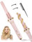 Curling Iron, Automatic Curling Iron with Adjustable 3 Temperature Fast Heating Ceramic Automatic Curling Iron for All Hair Types