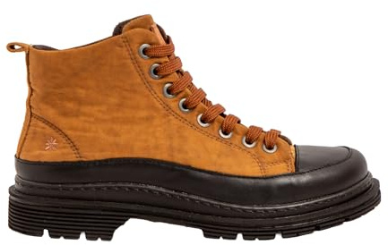 Art 1895 Birmingham, Stivaletti Bassi con Lacci Unisex-Adulto, Pelle Nera, 43 EU