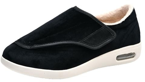 EIASERT Chaussures De Marche Grande Largeur des, Coussin d'air Respirant Mesh Chaussures De Sport pour Le Diabète, Femme Homme Sandales