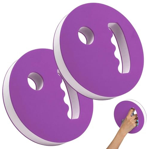 Dischi Acquatici Da Mano,2 Pezzi di a Resistenza in Schiuma da Impugnare | Attrezzatura da Sport Acquatici | Adatto a Uomini Donne Adulti Bambini Piscina Nuoto Allenamento Workout Fitness e Sport