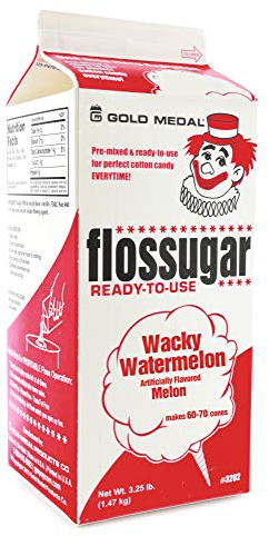 Gold Medal Watermelon Candy Floss Sugar, 52 oz - 1/2 Gallon