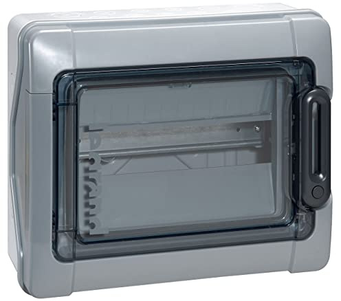 Legrand LEG92743 Verteilerkasten, wasserdicht (IP55), einreihig, 8 Module