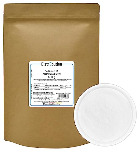 Vitamin C Pulver 500g reine Ascorbinsäure in Lebensmittelqualität E 300