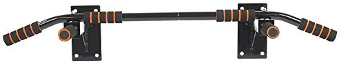 Pull Up Bars, Heavy Duty Väggfäste Pull Up Chin Up Body Bulding Träning Fitness Gym Hem med 6 Skumhandtag Professionella Heavy Duty Chin Up Bars