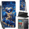 For Samsung Galaxy S9 Plus Leather Wallet Case,Flip Protective Book Cover with Card Holder,Stand Wrist Strap Magnetic Flip Cover Compatible with for Samsung S9 Plus Case -Rose