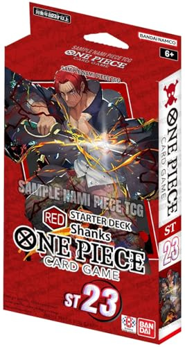 LMS Trading One Piece Card Game - Starter Deck - Shanks - ST23 - Englisch Grußkarte