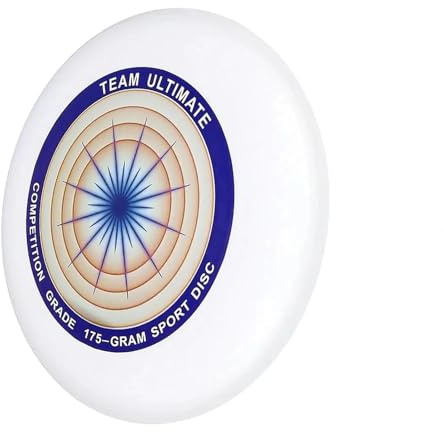 175g Frisbee competitivo, Frisbee definitivo, Frisbee da Ultimate， Frisbee da Professionale, Sport Divertenti all'Aria Aperta, Adatto a Giocatori Occasionali e Professionisti (Borsa di stoccaggio)