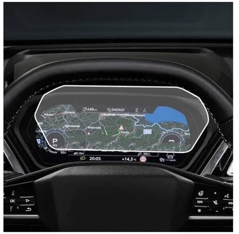 Navigation Cockpit Skyddsfilm För Q4 För E-tron 2022 Skärmskydd Av Härdat Glas Film Bilradio Gps Navigation Bilinteriör