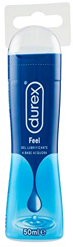 Durex Gel Feel Lubrificante Intimo a Base d’Acqua, 50 ml