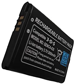 Link-e : Batterie Rechargeable de Remplacement Compatible avec la Console Nintendo 3DS, 2DS, New 2DS, New 2DS XL, Manette Wii-U Pro et Switch Pro