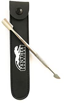 In Acciaio Inox Manicure Pedicure Cuticola Nail Pusher e Nail Cleaner Doppia Estremità Testa Raschietto Gel Nail Polish Remover Per Unghie e Unghie