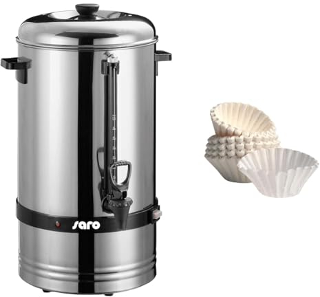 Saro Kaffeemaschine SAROMICA 6010 + Kaffeefilterpapierset gebrauchsfertig