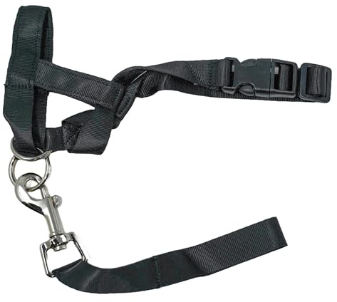 Sipets ® Dog Head Collar with Soft Padded, No Pull Head Harness to Stop Pulling on the Lead, Leader for Medium Large Dogs, Anti Pull Adjustable Training Head Halter Collar (Large)