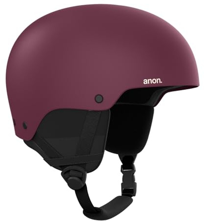 Burton Anon Raider 3 Deep Cherry - Casco de esquí para hombre, talla L, color morado