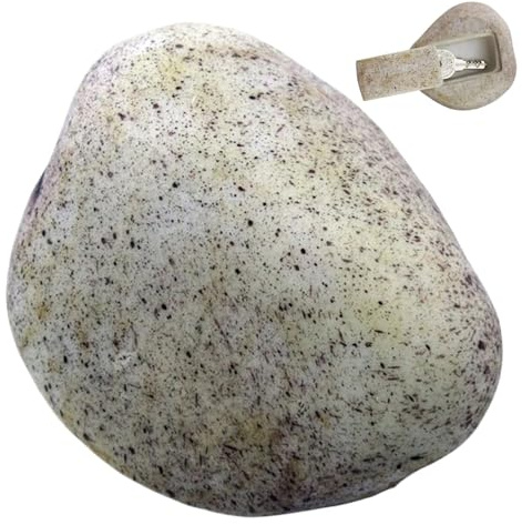 Nascondi una chiave all'esterno Resina Rock Key Hider Esterno Simulazione impermeabile Rock Hider Outdoor per giardino, geocaching, cortile sicuro StyleA